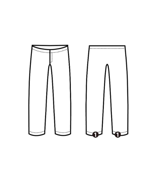 COMFORTABLE REASON（コンフォータブルリーズン）カーゴパンツ カーキ サイズ:ONE メンズ/2200617774105