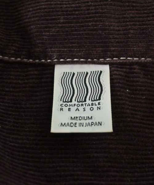 COMFORTABLE REASON（コンフォータブルリーズン）カジュアルシャツ 茶 サイズ:M メンズ/2200679304098