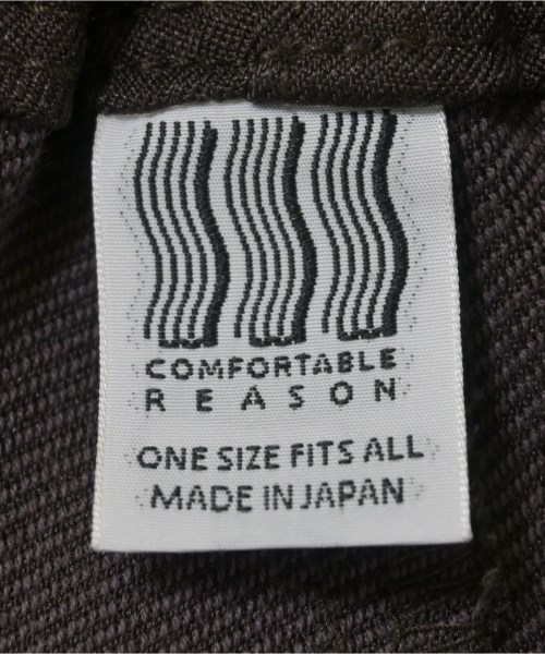 COMFORTABLE REASON（コンフォータブルリーズン）その他 茶 サイズ:-(XS位) メンズ/2200678959367