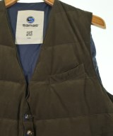 SAMAS（サマス）ダウンジャケット/ダウンベスト 茶 サイズ:48(L位) メンズ/2200624873037