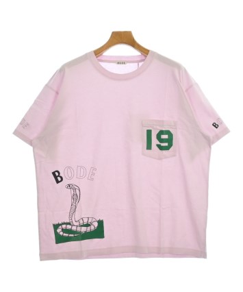BODE（ボーディ）Tシャツ・カットソー ピンク サイズ:L メンズ