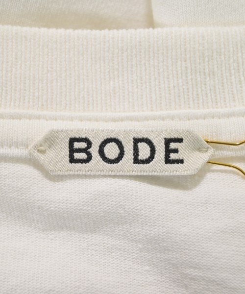 BODE（ボーディ）Tシャツ・カットソー 白 サイズ:M メンズ/2200628799029