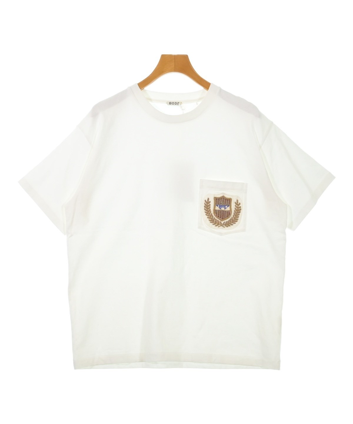 BODE INDIA Tシャツ ホワイト BODE（ボーディ）Tシャツ・カットソー 白 サイズ:M メンズ