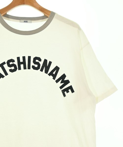 BODE（ボーディ）Tシャツ・カットソー 白 サイズ:M メンズ/2200706688047