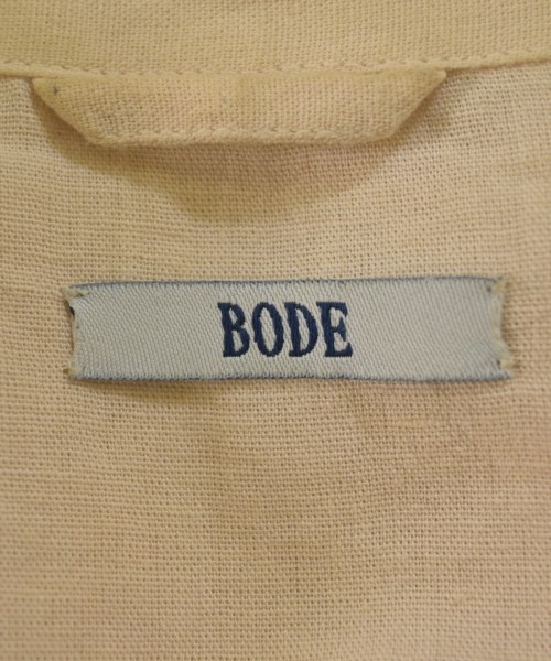 BODE（ボーディ）カジュアルシャツ ベージュ サイズ:F メンズ/2200680056061