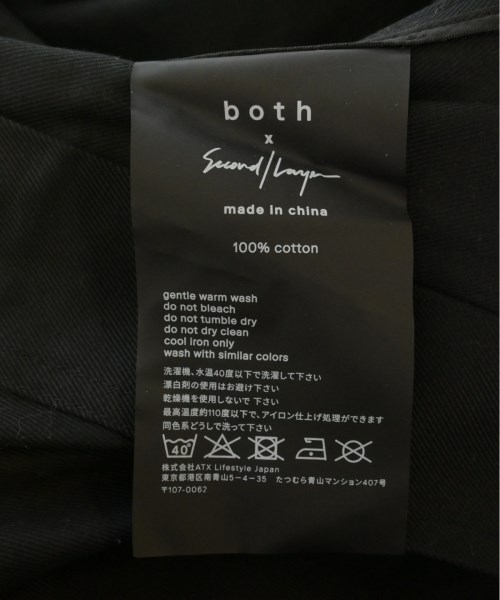 BOTH（ボス）コート 黒 サイズ:L メンズ/2200510290023