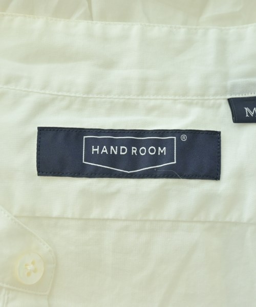 HAND ROOM（ハンドルーム）カジュアルシャツ 白 サイズ:M レディース/2200694774142