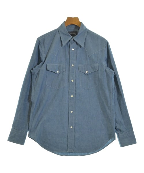 HAND ROOM(ハンドルーム)カジュアルシャツ 青 サイズ:M/2200663568109