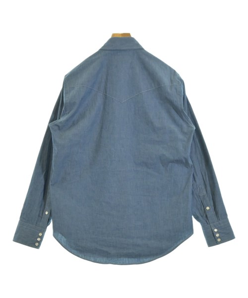 HAND ROOM（ハンドルーム）カジュアルシャツ 青 サイズ:M メンズ/2200663568109