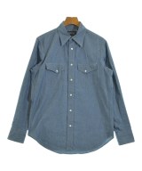 HAND ROOM（ハンドルーム）カジュアルシャツ 青 サイズ:M メンズ/2200663568109