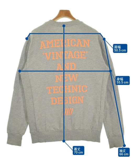 PREMIUM MOOD DENIM SUPERIOR（プレミアムムードデニムスペリオール）スウェット グレー サイズ:XL メンズ/2200462411491