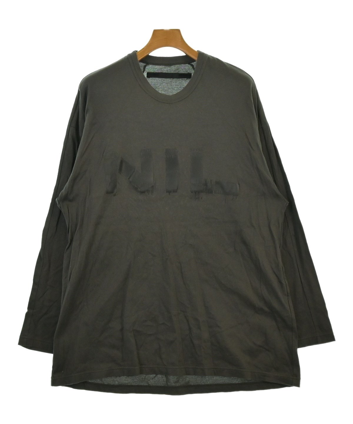 NILoS ニルズ Tシャツ・カットソー メンズ 【古着】【中古】 NILoS（ニルズ）Tシャツ・カットソー グレー サイズ:1(S位) メンズ