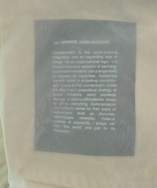 NILoS（ニルズ）その他 ベージュ サイズ:1(S位) メンズ/2200633534011