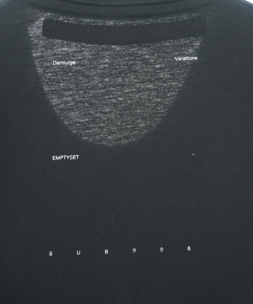 NILoS（ニルズ）Tシャツ・カットソー 黒 サイズ:2(M位) メンズ/2200661837375