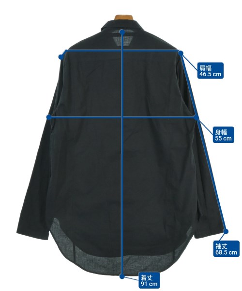 NILoS（ニルズ）カジュアルシャツ 黒 サイズ:2(M位) メンズ/2200661837481