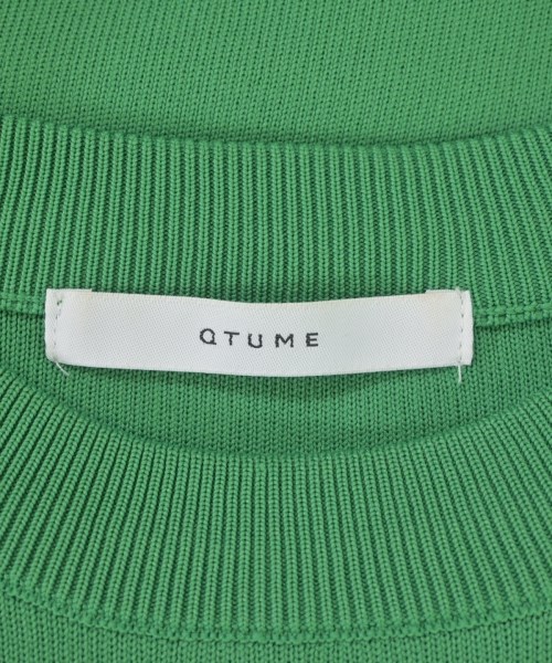 QTUME（クチューム）ニット・セーター 緑 サイズ:38(M位) レディース/2200627592041