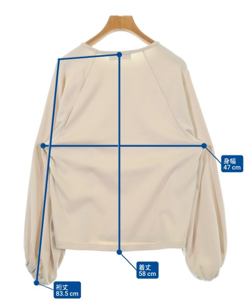 QTUME（クチューム）スウェット ベージュ サイズ:38(M位) レディース/2200608175010