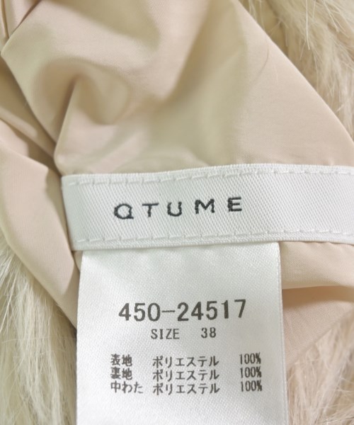 QTUME（クチューム）その他 白 サイズ:38(M位) レディース/2200731410033