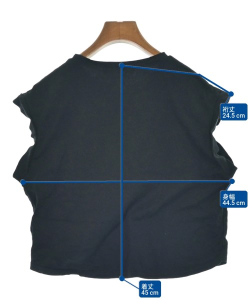 QTUME（クチューム）Tシャツ・カットソー 黒 サイズ:38(M位) レディース/2200721287027