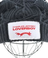 CHARLES JEFFREY LOVERBOY（チャールズジェフリーラバーボーイ）ニットキャップ・ビーニー 黒 サイズ:- メンズ/2200462404011