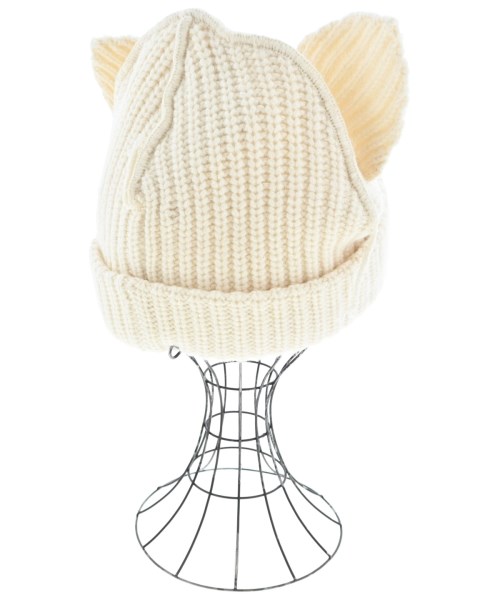 CHARLES JEFFREY LOVERBOY（チャールズジェフリーラバーボーイ）ニットキャップ・ビーニー 白 サイズ:- メンズ/2200419390039