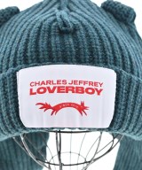 CHARLES JEFFREY LOVERBOY（チャールズジェフリーラバーボーイ）ニットキャップ・ビーニー 緑 サイズ:- メンズ/2200467788147