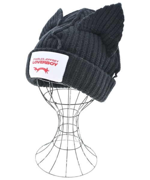 CHARLES JEFFREY LOVERBOY(チャールズジェフリーラバーボーイ)ニットキャップ・ビーニー 黒 サイズ:-/2200486382012