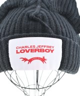 CHARLES JEFFREY LOVERBOY（チャールズジェフリーラバーボーイ）ニットキャップ・ビーニー 黒 サイズ:- メンズ/2200486382012