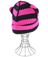 CHARLES JEFFREY LOVERBOY（チャールズジェフリーラバーボーイ）ニットキャップ・ビーニー ピンク サイズ:- メンズ/2200622014227