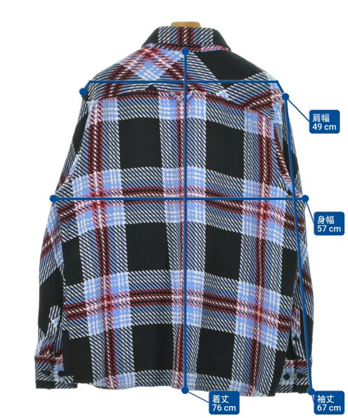 CHARLES JEFFREY LOVERBOY（チャールズジェフリーラバーボーイ）カジュアルシャツ 紺 サイズ:M メンズ/2200627364013