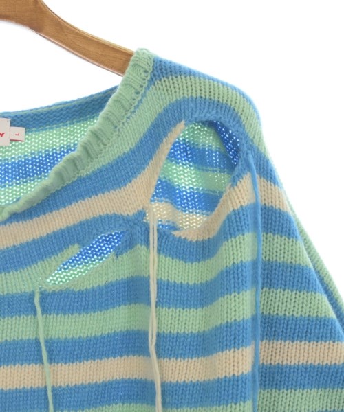 CHARLES JEFFREY LOVERBOY（チャールズジェフリーラバーボーイ）ニット・セーター 青 サイズ:L メンズ/2200627570063