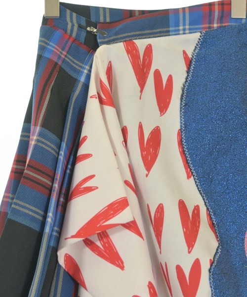 CHARLES JEFFREY LOVERBOY（チャールズジェフリーラバーボーイ）ミニスカート 青 サイズ:34(XXS位) レディース/2200620591010