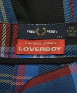 CHARLES JEFFREY LOVERBOY（チャールズジェフリーラバーボーイ）ミニスカート 青 サイズ:34(XXS位) レディース/2200620591010