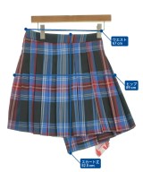 CHARLES JEFFREY LOVERBOY（チャールズジェフリーラバーボーイ）ミニスカート 青 サイズ:34(XXS位) レディース/2200620591010