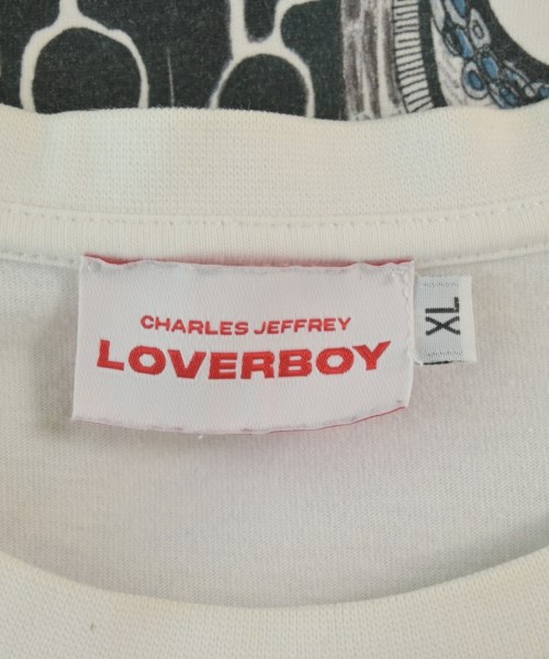CHARLES JEFFREY LOVERBOY（チャールズジェフリーラバーボーイ）Tシャツ・カットソー 白 サイズ:XL メンズ/2200679413196