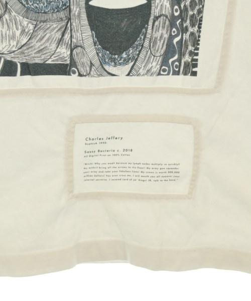CHARLES JEFFREY LOVERBOY（チャールズジェフリーラバーボーイ）Tシャツ・カットソー 白 サイズ:XL メンズ/2200679413196