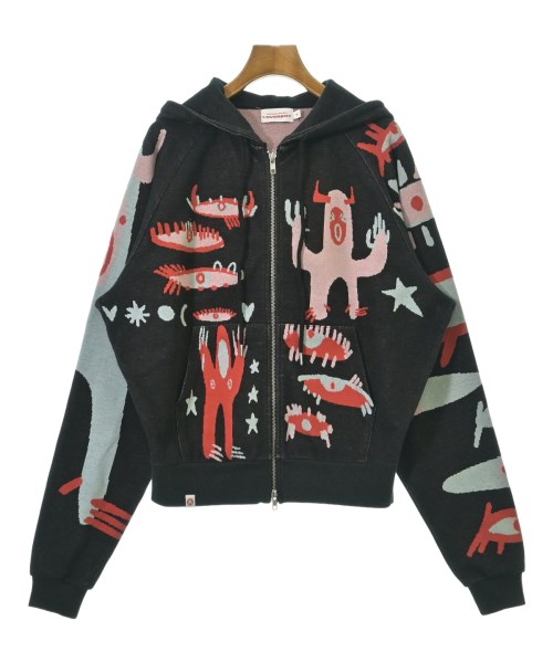 CHARLES JEFFREY LOVERBOY(チャールズジェフリーラバーボーイ)パーカー 黒 サイズ:S/2200679897026