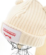 CHARLES JEFFREY LOVERBOY（チャールズジェフリーラバーボーイ）ニットキャップ・ビーニー 白 サイズ:- メンズ/2200699727174