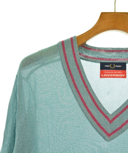 CHARLES JEFFREY LOVERBOY（チャールズジェフリーラバーボーイ）ニット・セーター 青 サイズ:S メンズ/2200654816011