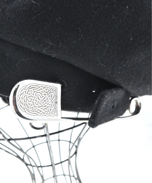 CHARLES JEFFREY LOVERBOY（チャールズジェフリーラバーボーイ）ハンチング・ベレー帽 紺 サイズ:M メンズ/2200650657182