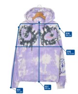 CHARLES JEFFREY LOVERBOY（チャールズジェフリーラバーボーイ）パーカー 紫 サイズ:S メンズ/2200657893033