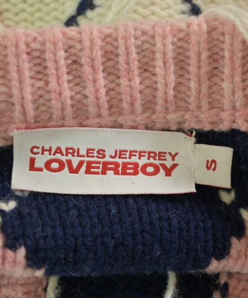 CHARLES JEFFREY LOVERBOY（チャールズジェフリーラバーボーイ）カーディガン ピンク サイズ:S メンズ/2200659347039