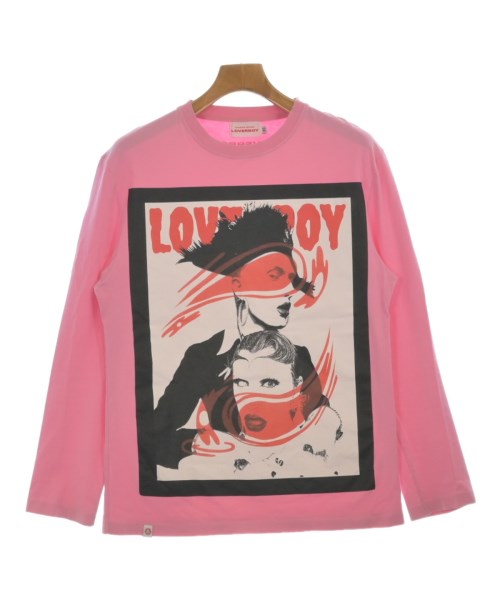 CHARLES JEFFREY LOVERBOY(チャールズジェフリーラバーボーイ)Tシャツ・カットソー ピンク サイズ:XS/2200659864017