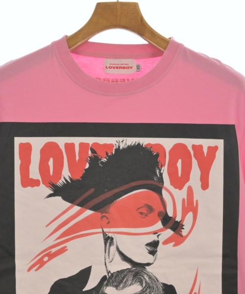 CHARLES JEFFREY LOVERBOY（チャールズジェフリーラバーボーイ）Tシャツ・カットソー ピンク サイズ:XS メンズ/2200659864017