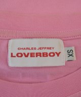 CHARLES JEFFREY LOVERBOY（チャールズジェフリーラバーボーイ）Tシャツ・カットソー ピンク サイズ:XS メンズ/2200659864017
