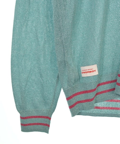 CHARLES JEFFREY LOVERBOY（チャールズジェフリーラバーボーイ）ニット・セーター 青 サイズ:M メンズ/2200653511023