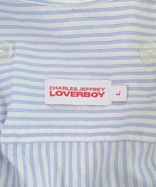 CHARLES JEFFREY LOVERBOY（チャールズジェフリーラバーボーイ）カジュアルシャツ 白 サイズ:L メンズ/2200651889025
