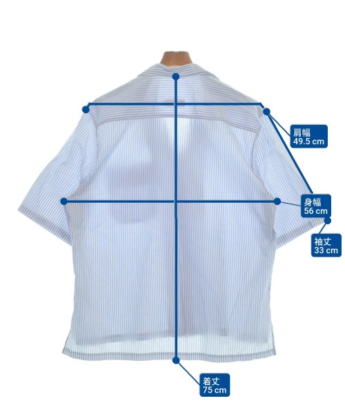 CHARLES JEFFREY LOVERBOY（チャールズジェフリーラバーボーイ）カジュアルシャツ 白 サイズ:L メンズ/2200651889025