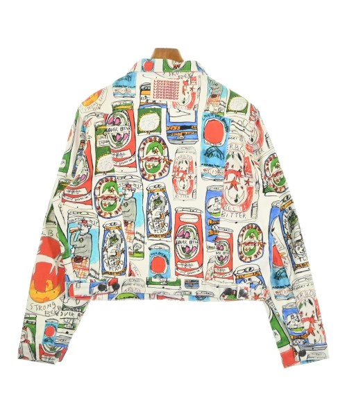 CHARLES JEFFREY LOVERBOY（チャールズジェフリーラバーボーイ）デニムジャケット 白 サイズ:XL メンズ/2200704414037