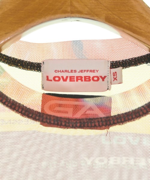 CHARLES JEFFREY LOVERBOY（チャールズジェフリーラバーボーイ）Tシャツ・カットソー 赤 サイズ:XS レディース/2200667958043